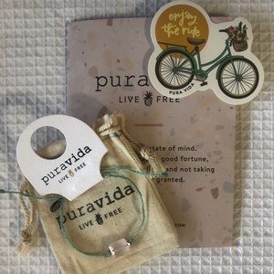 Pura Vida Rose Quartz Charm Bracelet